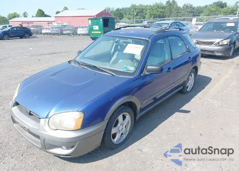 2004 Subaru Impreza Outback Sport from USA, damaged, VIN JF1GG68574H817962